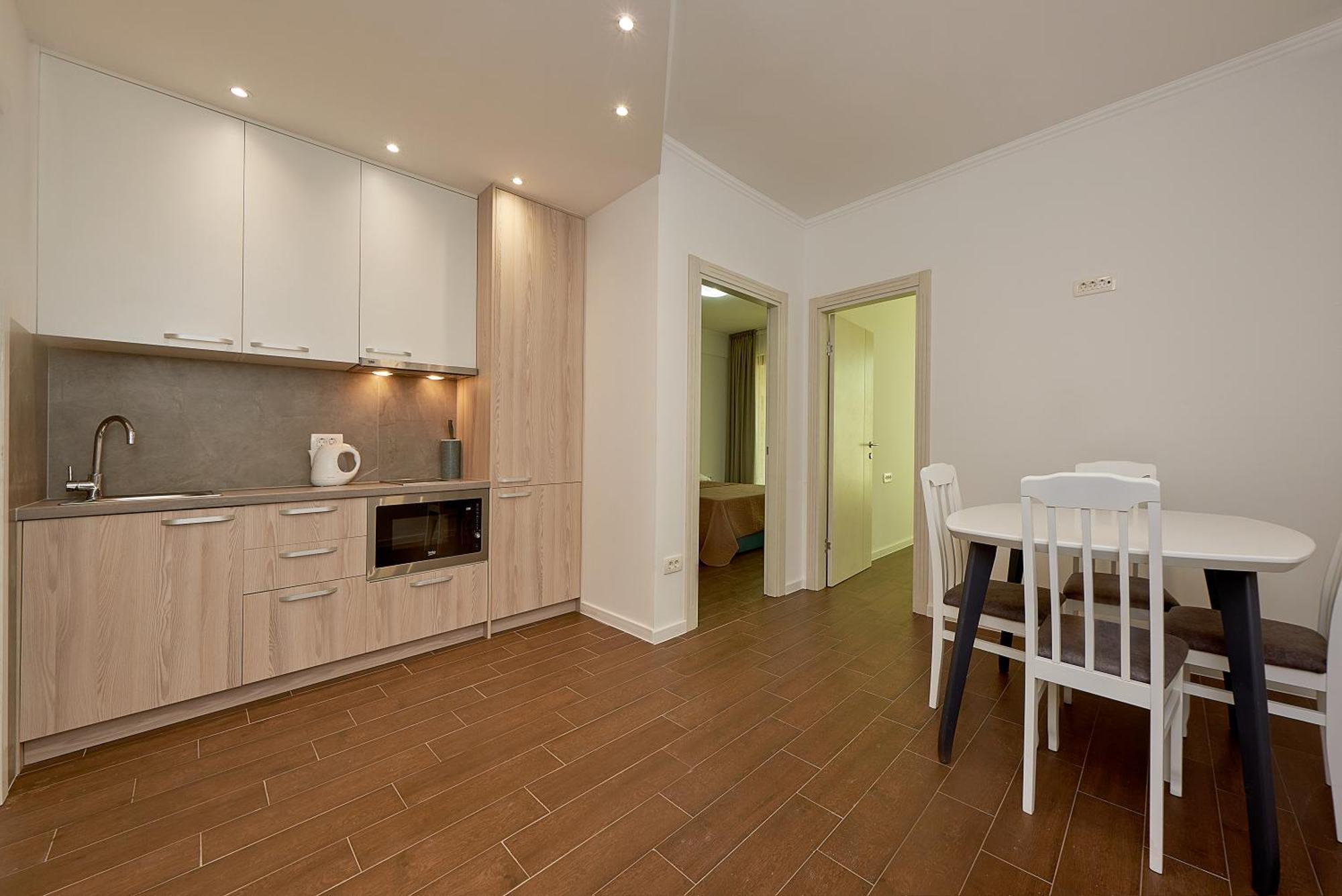 Adria lux apartmens 2 Sveti Stefan Extérieur photo