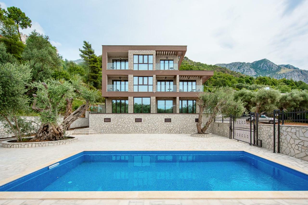 Adria lux apartmens 2 Sveti Stefan Extérieur photo