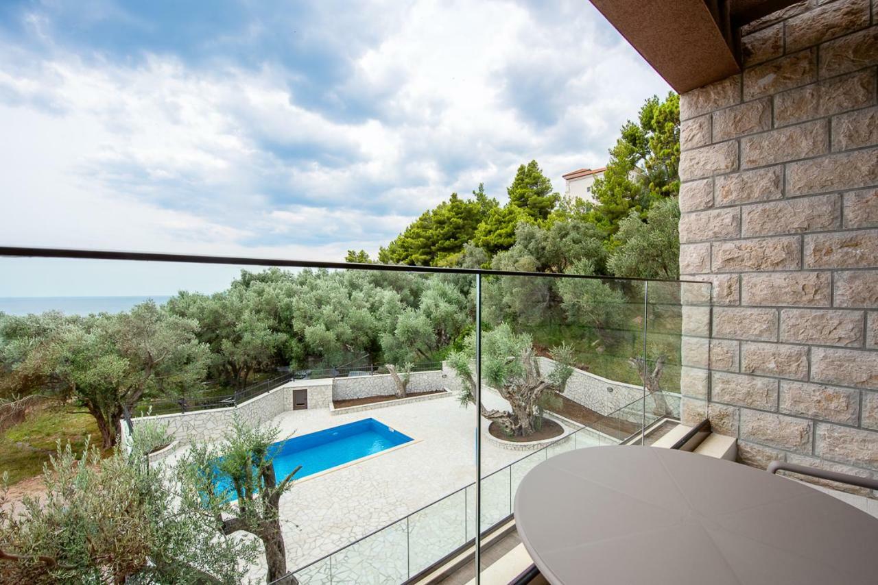Adria lux apartmens 2 Sveti Stefan Extérieur photo