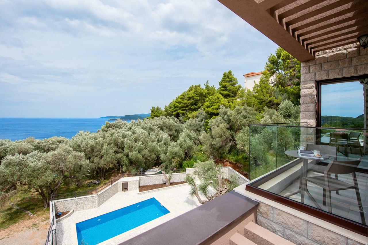 Adria lux apartmens 2 Sveti Stefan Extérieur photo